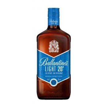 WHISKY BALLANTINES LIGHT 20 º BOT 70 CL CJ 1 UD