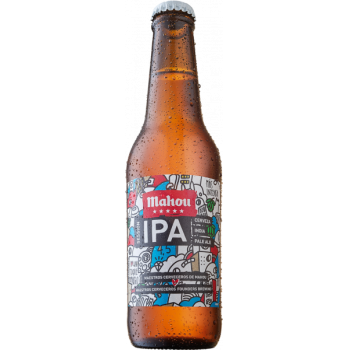 Mahou 5 Estrellas IPA BOT 33 CL CJ 12 UD
