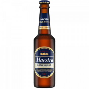 MAHOU MAESTRA DOBLE LUPULO BOT 33 CL CJ 24 UD