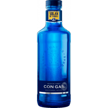 AGUA SOLAN CON GAS VNR 75CL CJ 12 UD