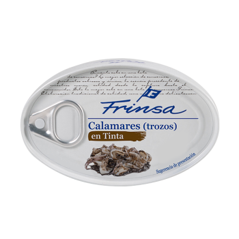 CALAMARES FRINSA TROZOS TINTA LATA 120 GR