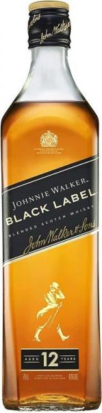 JOHNNIE WALKER BLACK BOTELLA 70 CL 1 UD