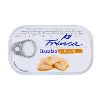 BACALAO FRINSA AL PIL PIL (AJILLO) CJ 12 LT 120 GR