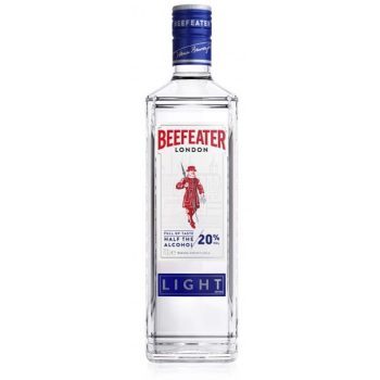 GINEBRA BEEFEATER LIGHT 20 º BOT 70 CL CJ 1 UD