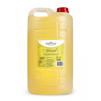 ACEITE CASTILLO REFINADO GIRASOL 25L 1PEHD 1UD