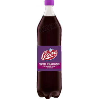 LA CASERA TINTO DE VERANO GASEOSA 1L PET 12 BOT