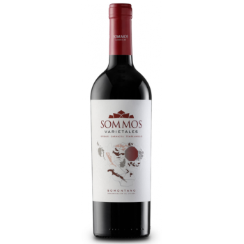 VINO SOMMOS VARIETALES TINTO BOT 75CL CJ 6 UD