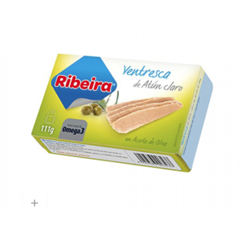 VENTRESCA ATUN CLARO RIBEIRA AC. OLIVA CJ 25 120GR