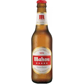 MAHOU 5 ESTRELLAS BOT 33 CL CAJ 24 UD