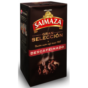 CAFE SAIMAZA G. SELEC DESC GRANO NAT 100% 500GR