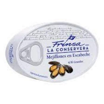 MEJILLONES FRINSA ESCABECHE 4/6 LATA 120GR