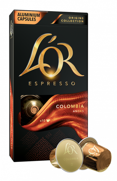 CAFÉ L´OR COLOMBIA CAP 10 UD