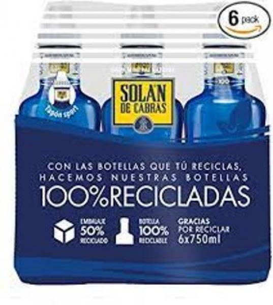 Agua Solán de Cabras 75 cl.