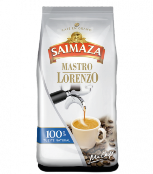 CAFE SAIMAZA MASTRO LORENZO GRANO NATURAL 100% 1K
