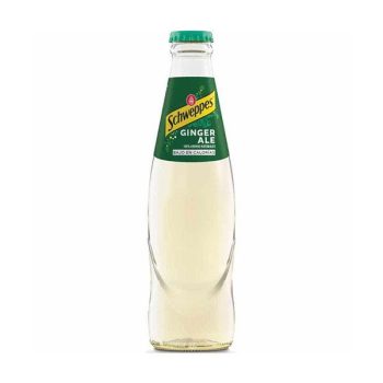 SCHWEPPES PREMIUM GINGER ALE VIDRIO NR 20CL PACK/CAJA 12U