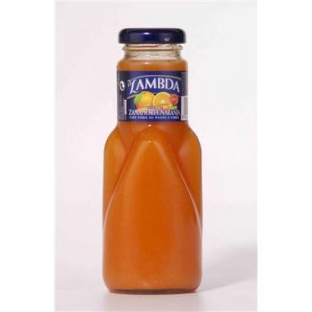 ZUMO LAMBDA SIN-FREE ZANAHORIA-NARANJA VIDRIO NR 20CL CAJA 24U