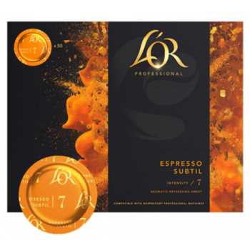 CAFE L'OR PROFESSIONAL ESPRESSO SUBTIL DISCOS PACK/CAJA 50U