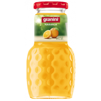 ZUMO GRANINI NARANJA VIDRIO NR 20CL CAJA 24U