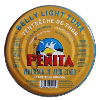 VENTRESCA ATUN CLARO GIRASOL 900GR 1U