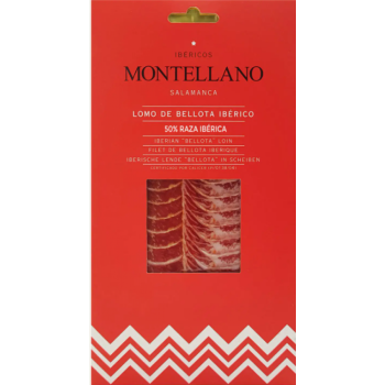 MONTELLANO LOMO IBERICO DE CEBO 100GR 1 U SIN BLISTER