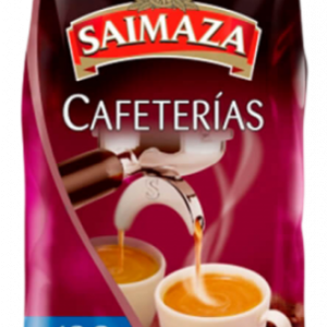 CAFE SAIMAZA CAFETERIAS GRANO 100% BOLSA 1KG 1U