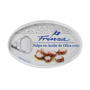 FRINSA PULPO ACEITE DE OLIVA LATA 111GR CAJA 12U