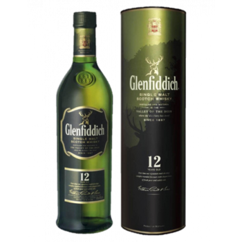 WHISKY GLENFIDDICH 12 AÑOS 70CL 1U