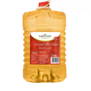ACEITE CASTILLO GIRASOL ALTO OLEICO GARRAFA 7,5L CAJA 2U