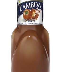 ZUMO LAMBDA SIN-FREE TOMATE VIDRIO NR 1L CAJA 6U