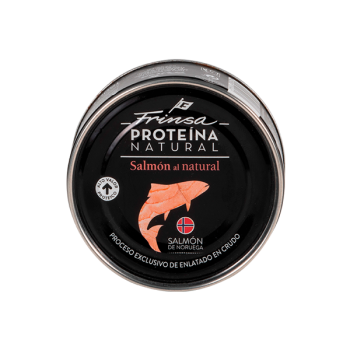 FRINSA PROTEINA NATURAL SALMON AL NATURAL LATA 160GR CAJA 12U