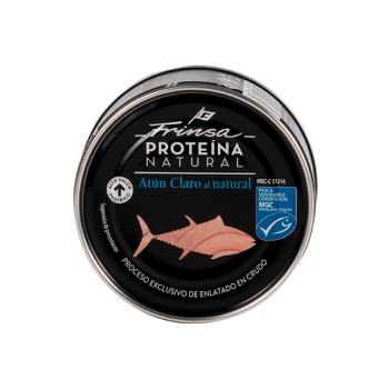 FRINSA ATUN CLARO AL NATURAL LATA 160GR CAJA 12U