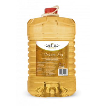 ACEITE CASTILLO AURUM FRY GARRAFA 7,5L CAJA 2U