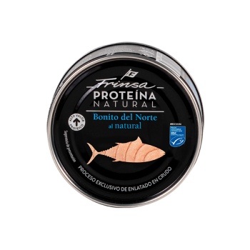 FRINSA PROTEINA NATURAL BONITO AL NATURAL LATA 160GR CAJA 12U
