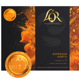 CAFE L'OR PROFESSIONAL ESPRESSO SUBTIL DISCOS CAJA 50U