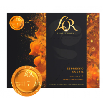CAFE L'OR PROFESSIONAL ESPRESSO SUBTIL DISCOS CAJA 50U