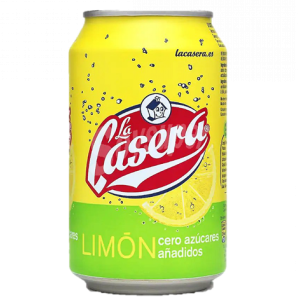 LA CASERA LIMON LATA 33CL CAJA 24U