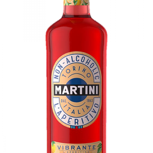 VERMOUTH MARTINI VIBRANTE ROJO SIN ALCOHOL 70CL 1U