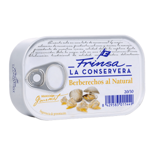 RIBEIRA BERBERECHOS AL NATURAL 45/55 LATA 111GR CAJA 25U