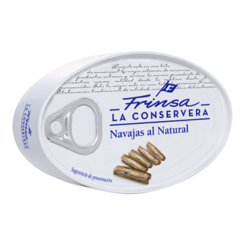 FRINSA NAVAJAS AL NATURAL LATA 120GR CAJA 24U
