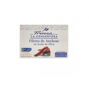 FRINSA ANCHOA EN ACEITE OLIVA LATA 100GR CAJA 12U