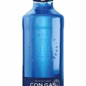 AGUA CON GAS SOLAN DE CABRAS VIDRIO NR 75CL CAJA 12U