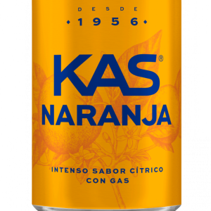 KAS NARANJA LATA S. 33CL SIN HICONE CAJA 24U