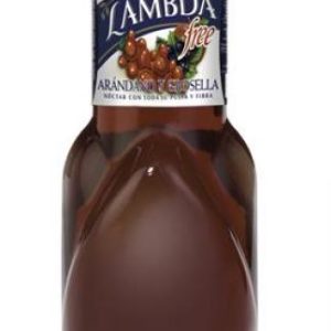 ZUMO LAMBDA SIN-FREE ARANDANO VIDRIO NR 1L CAJA 6U