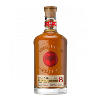 RON BACARDI RESERVA 8 AÑOS 70CL 1U