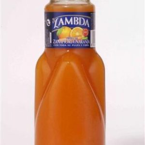 ZUMO LAMBDA SIN-FREE ZANAHORIA-NARANJA VIDRIO NR 20CL CAJA 24U
