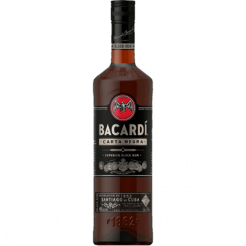 RON BACARDI CARTA NEGRA 70CL CAJA 1U