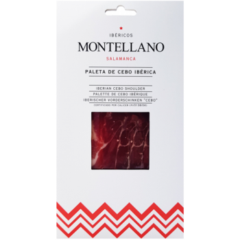 MONTELLANO PALETA IBERICO CEBO CORTADO CUCHILLO (SIN BLISTER) 100G 1U