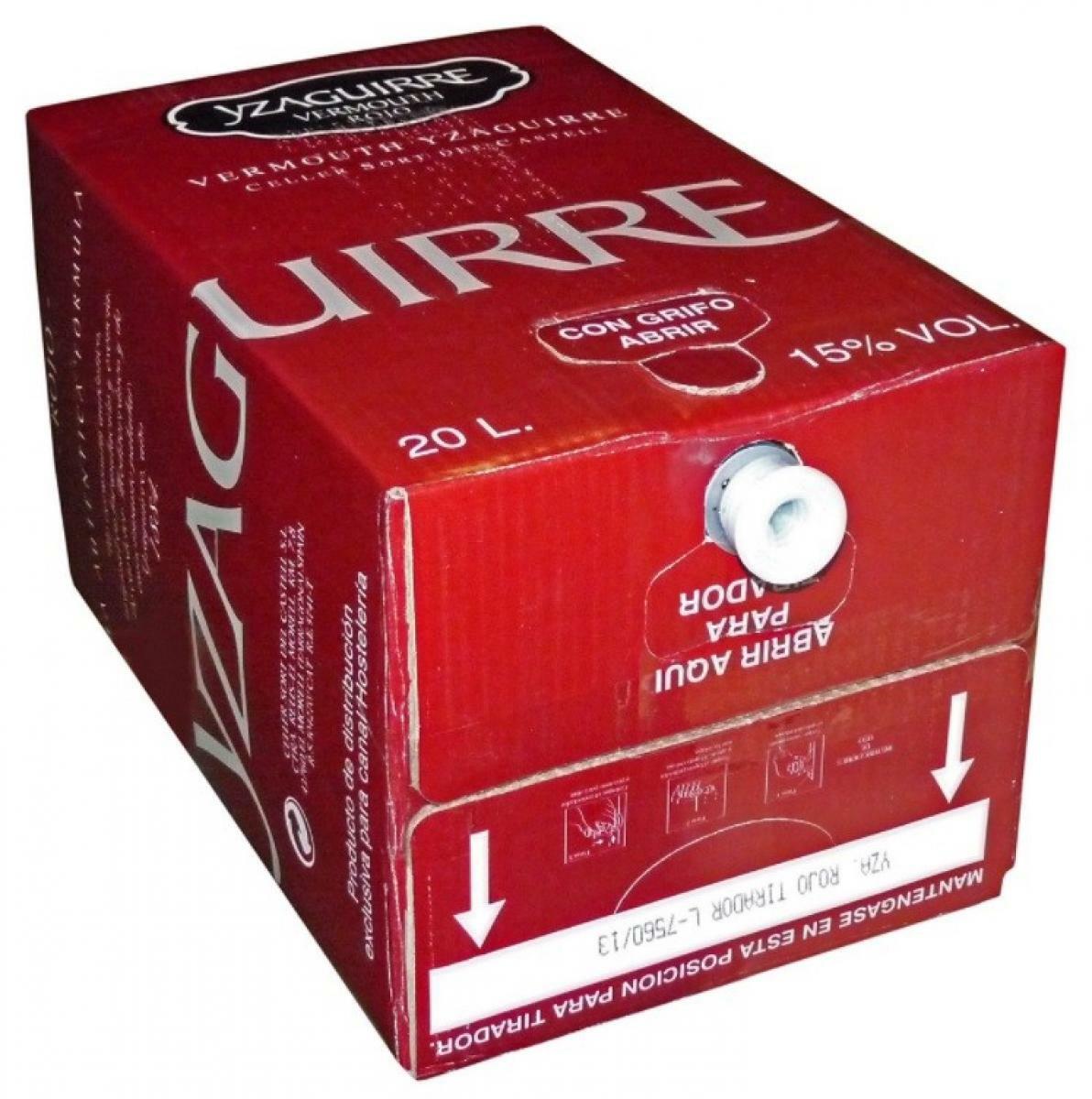 VERMOUTH YZAGUIRRE BIB 20L 1U VERMOUTH YZAGUIRRE BIB 20L 1U