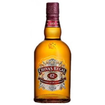 WHISKY CHIVAS REGAL 12 AÑOS 70CL 1U WHISKY CHIVAS REGAL 12 AÑOS 70CL 1U