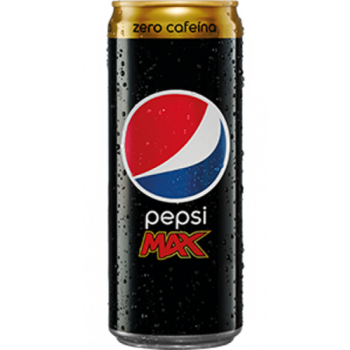 PEPSI MAX SIN CAFEINA LATA S. 33CL CAJA 24U
